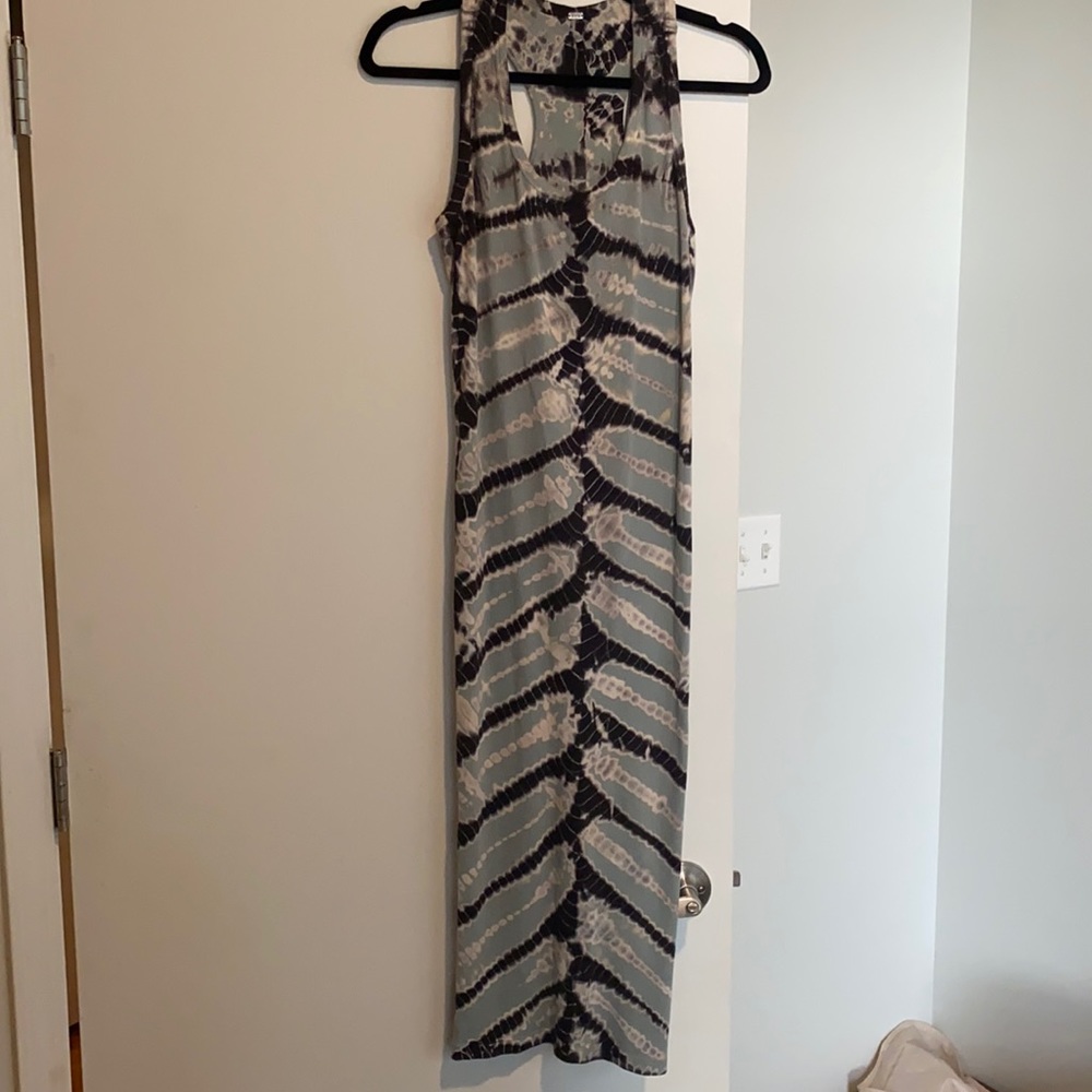 Young, Fabulous, and Broke tie dye tank dress